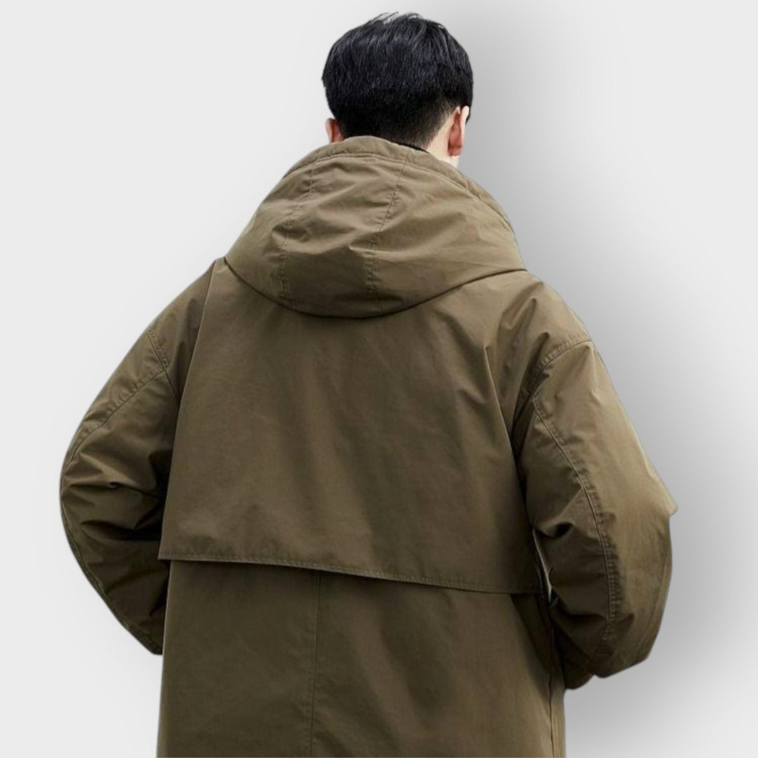 Luc™ - Manteau d'Hiver Long Élégant