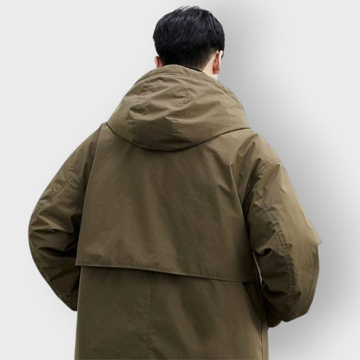 Luc™ - Manteau d'Hiver Long Élégant