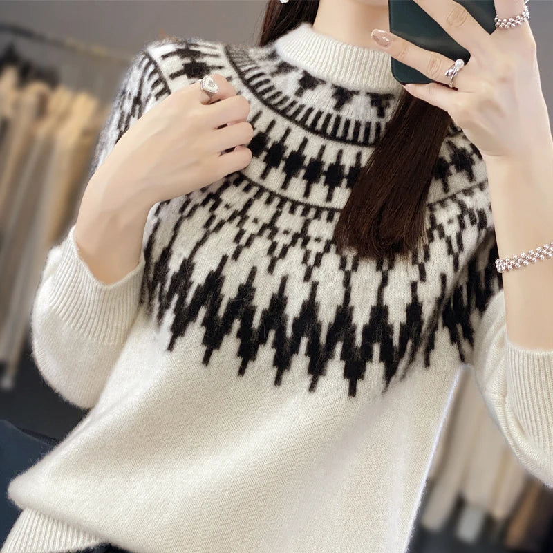 Elyse | Pull tricoté