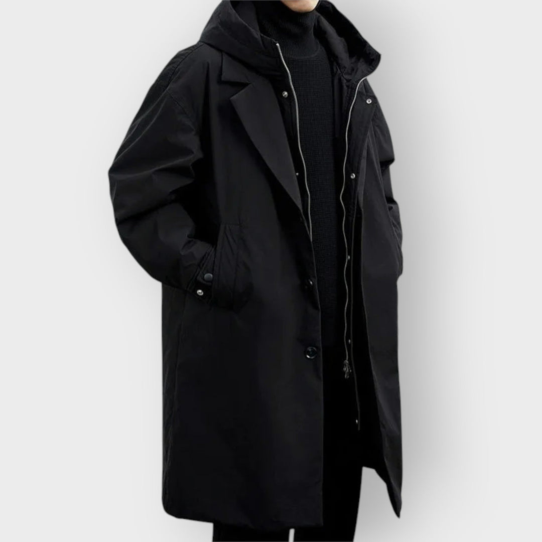 Luc™ - Manteau d'Hiver Long Élégant