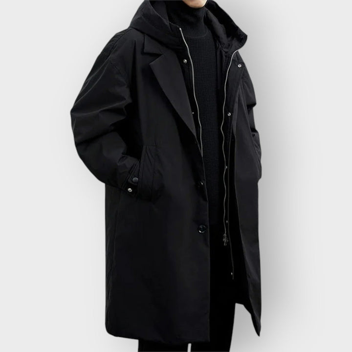 Luc™ - Manteau d'Hiver Long Élégant