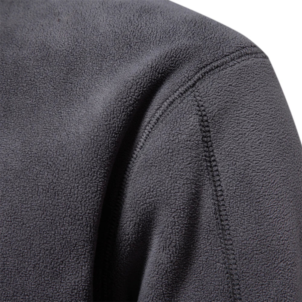 Emil | Pull Polaire Chaud avec Fermeture Éclair