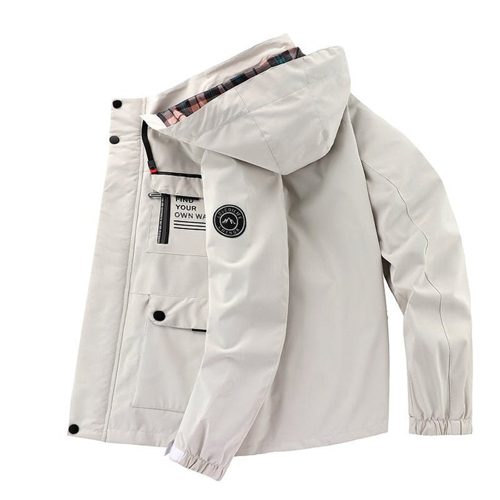 Chris™ - Veste outdoor confortable, coupe-vent et imperméable